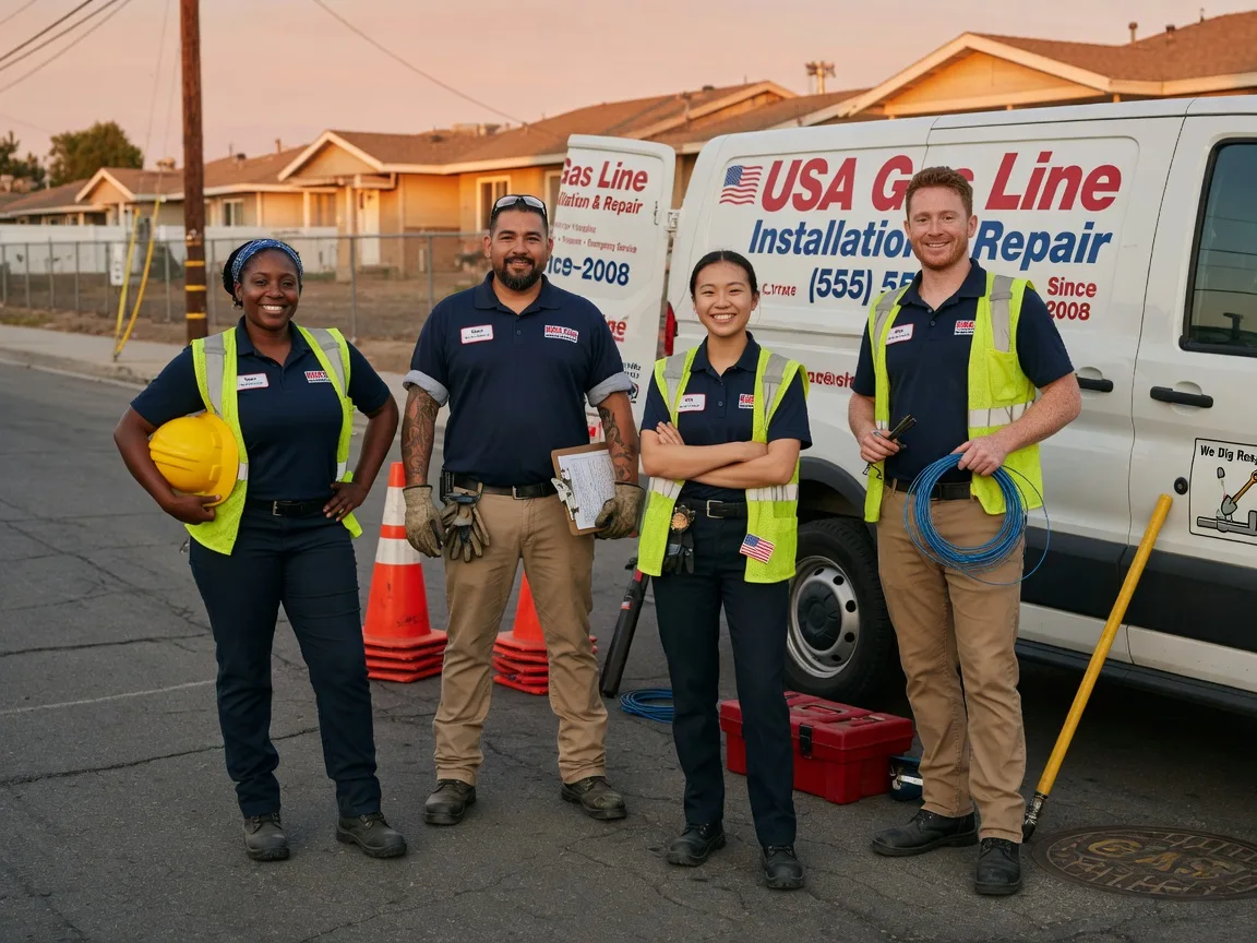 Gas Line Installation company in Tate, GA